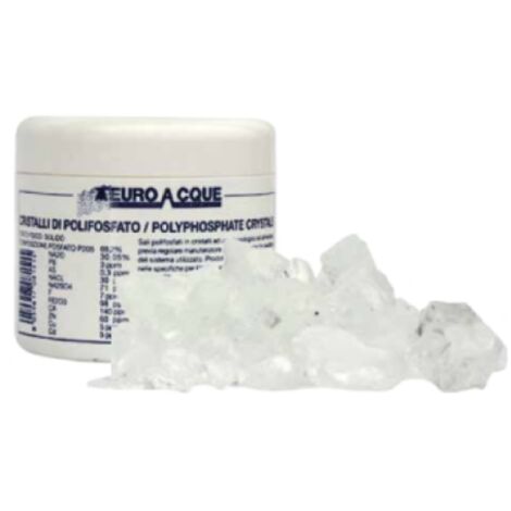 Polifosfato in cristalli ricarica antincrostante inibitore corrosione confezione 1 kg euroacque crist001