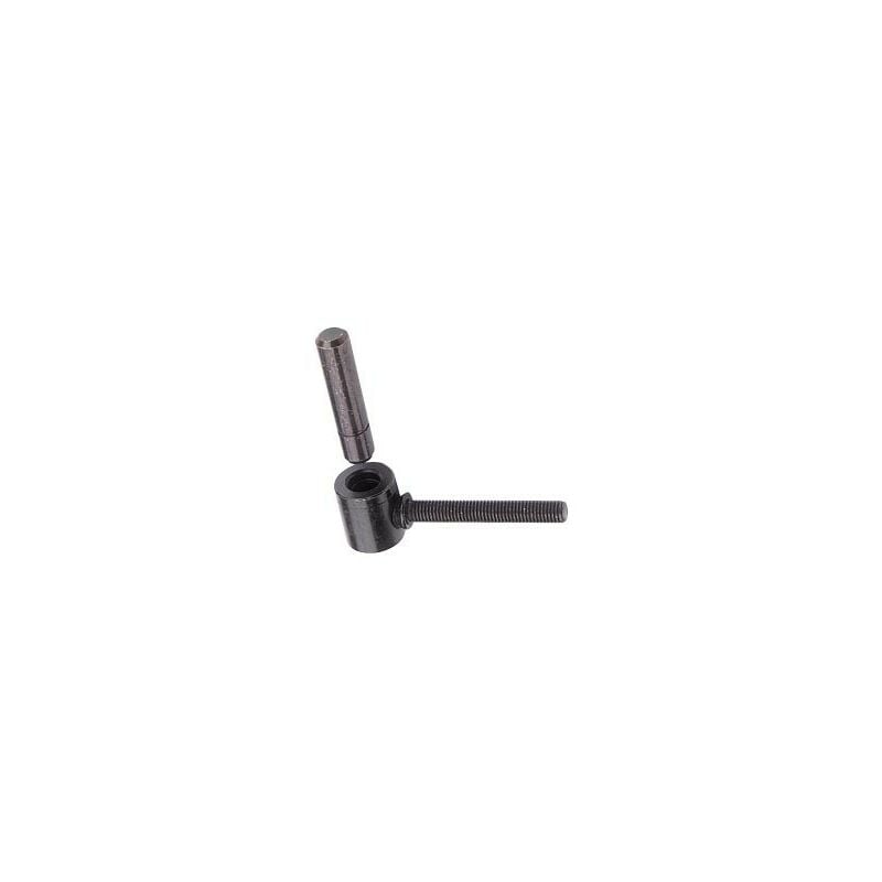 Poligono con clips reforzados M10 torbel - Negro - Ø14x120mm - 6118B46