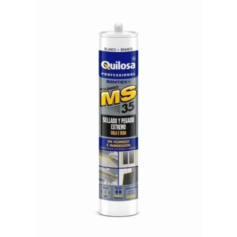 Polímero MS QUILOSA Sintex 35-Plus cartucho 300ml marrón