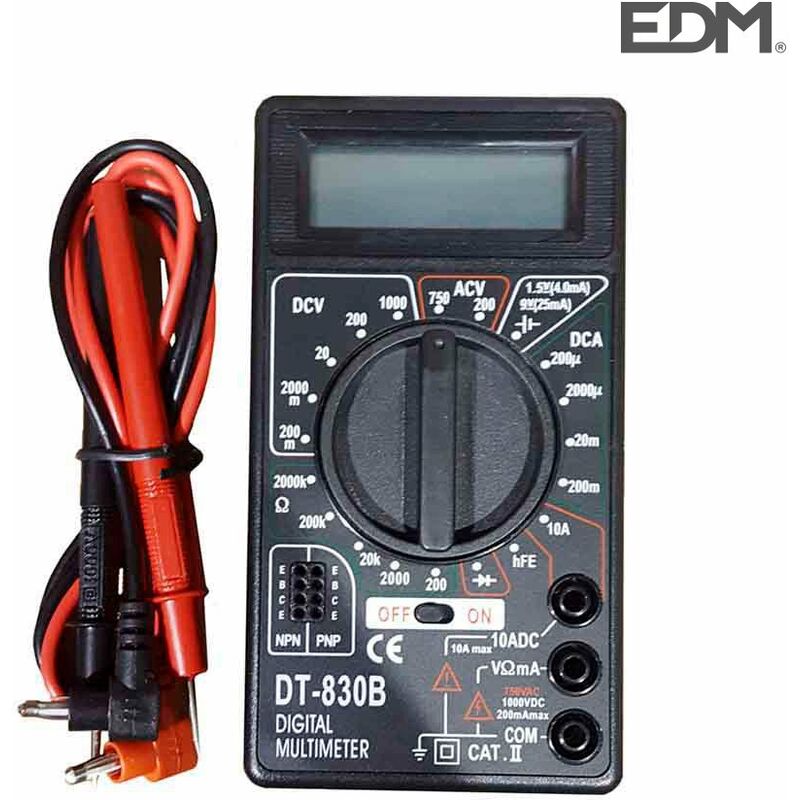 Image of EDM - Multimetro digitale a basso costo