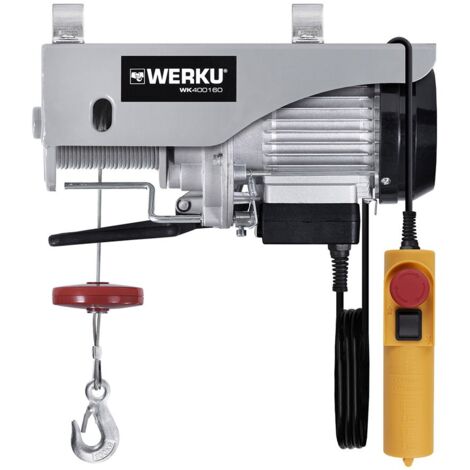 Polipasto Cable 100/200 Kg WERKU (450W)