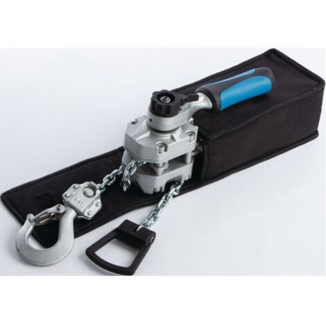 Polipasto de palanca Trgf.250kg Hubh.1.5m con carcasa de freno de presión de carga automática de aluminio fundido a presión