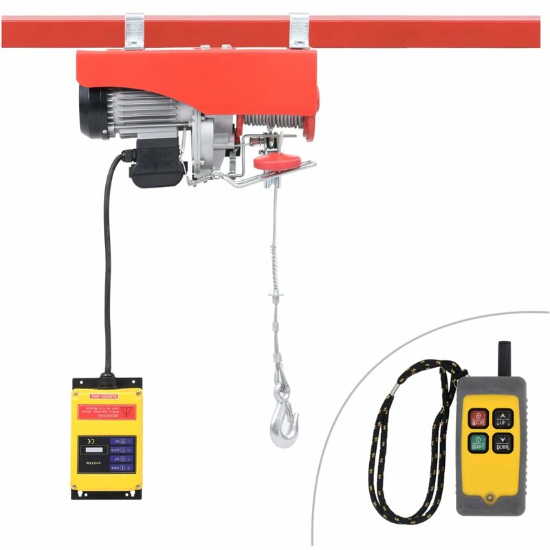 

Polipasto eléctrico con mando a distancia 1300 W 500/999 kg