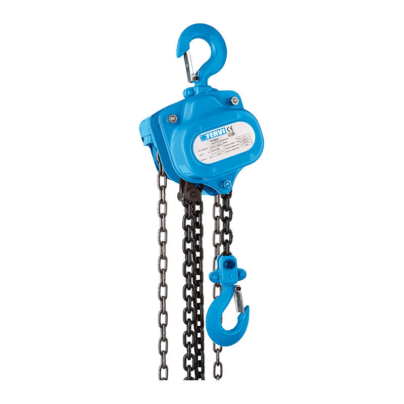 

GUINCHO POLIPASTO MANUAL DE CADENA 2 TON 3 M 0056/2 - Fervi