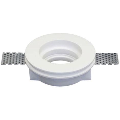 Poliplast Gipsstrahler rund für GU10 Lampen 100mm 400720