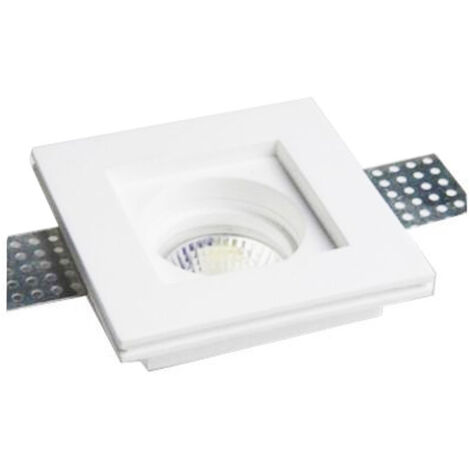 Poliplast viereckige LED-Einbauleuchte GU10 400721