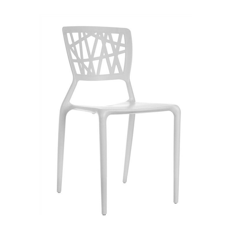 

BHD - Silla BYRON, polipropileno blanco*