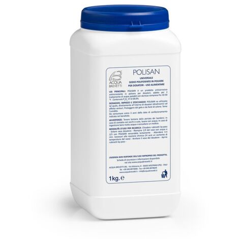 POLISAN Polvere disincrostante da 1 kg, per dosatori in genere PC007