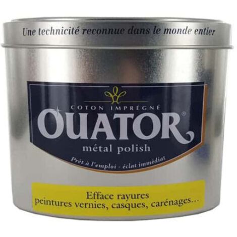 Polish efface rayures 75g – Anti-rayures pour carrosseries et plastiques – Restauration éclat surfaces lisses – Ouator