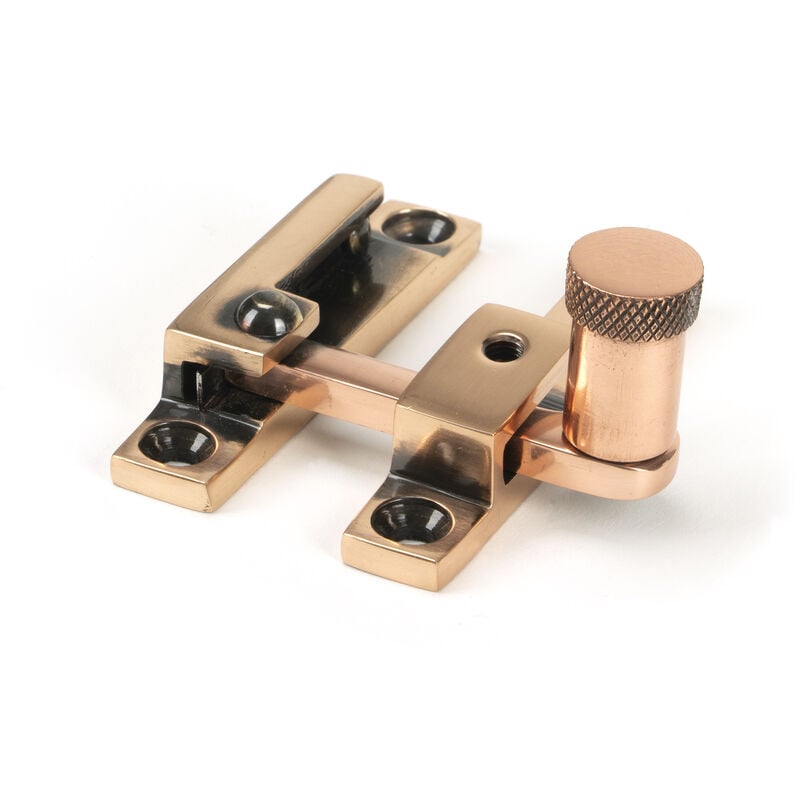 From The Anvil - Polished Bronze Brompton Quadrant Fastener - Narrow