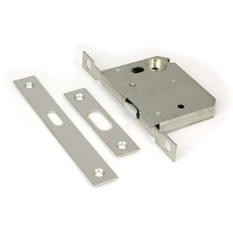 From The Anvil - Polished Chrome 50mm Sliding Door Lock