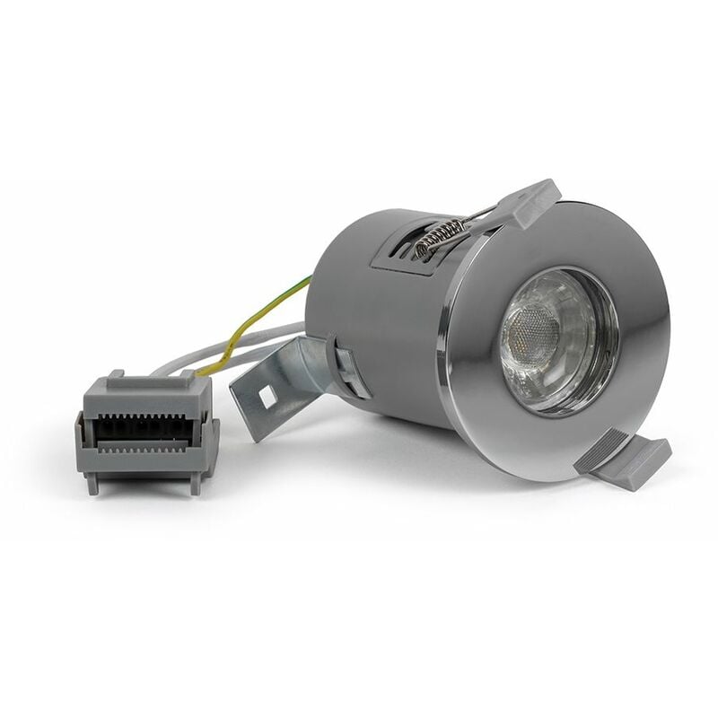 Se Home - Polished Chrome GU10 Fire Rated Downlight - IP65