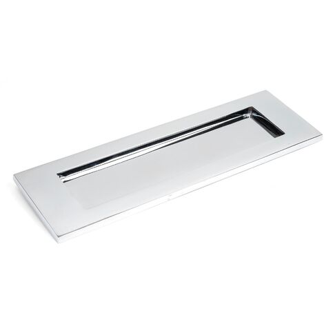 Polished Chrome Large Letterplate