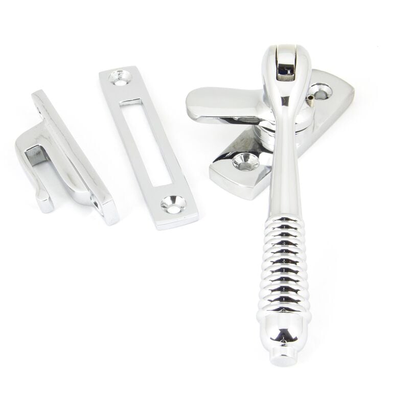From The Anvil - Polished Chrome Locking Reeded Fastener