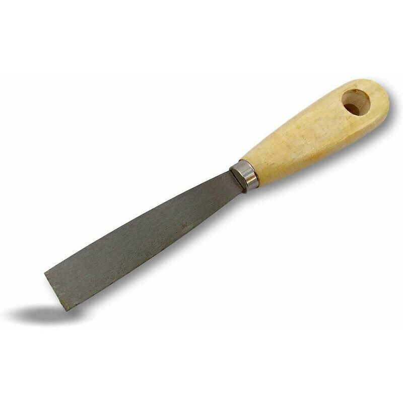 Polished Steel Putty Knife Scraper Spatula Width 25mm Putty Primer Coating Scrape Smooth Coat Remove Apply Putty Butcher DIY Building