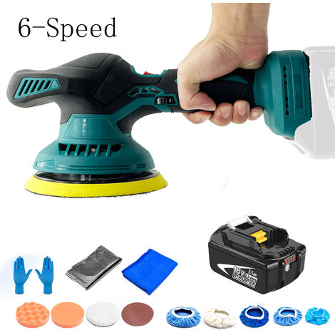 Car Buffers and Polishers Kit with 2pcs 12V Lithium Rechargeable Battery  Brushless Polisher with Variable Speed, 2.0Ah Portable - AliExpress