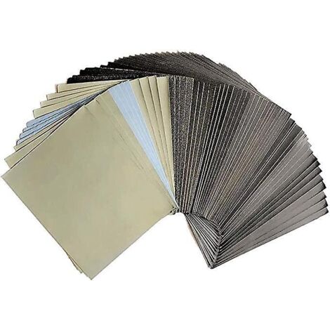 polissage Polissage Grossier Ensemble De Polissage 60 - 1000 (10 Feuilles), 230  280mm, Mtal Et Papier Abrasif De Polissage Automobile