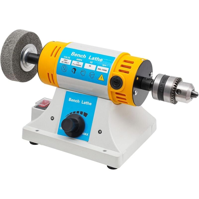 Polisseuse de table Machine de polissage avec accessoires 320W Machine de polissage multifonctionnelle Machine de polissage de table de polissage