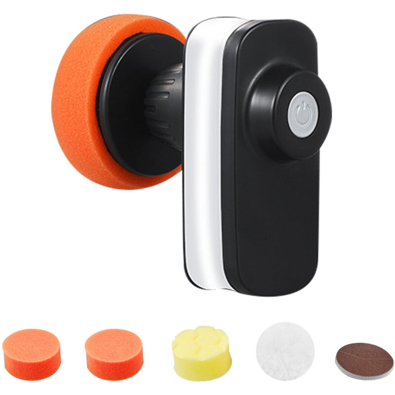 Lifcausal - Polisseuse de voiture 12000r/min 12 v Machine de polissage de voiture électrique portable Machine de cirage avec 4 types de tampons de