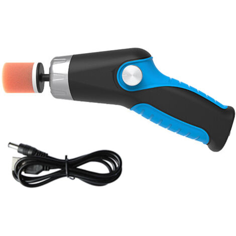 Polisseuse de voiture 60 W, vitesse variable 15 000 tr/min, batterie 2 000 mAh, 3 têtes de brosse