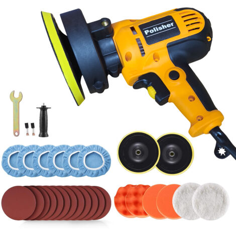 Polisseuse électrique 700W 125mm, vitesse variable pour polissage