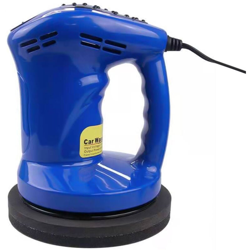 Lifcausal - Polisseuse électrique avec fil automobile 5 pouces 80 w dc 12 v 1500 tr/min polissage cirage pour voiture bleu