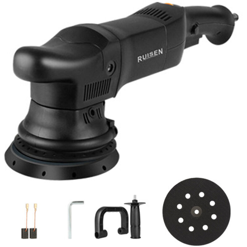 Lifcausal - Polisseuse électrique sans fil pour voiture, 6 vitesses réglables, machine de polissage automatique, machine de meulage