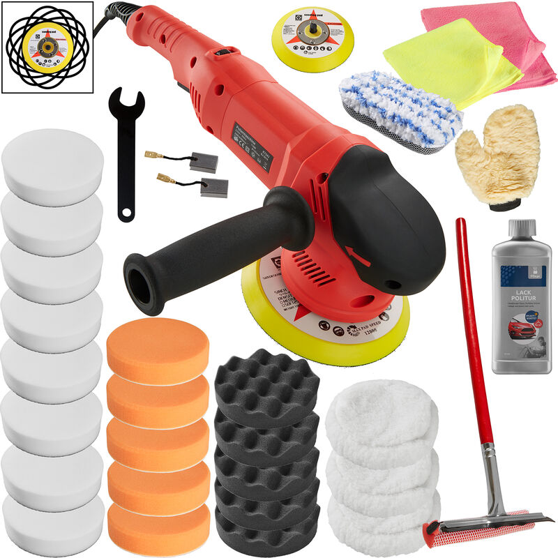 Tectake - Lustreuse Polisseuse Rectifieuse Excentrique 710W -