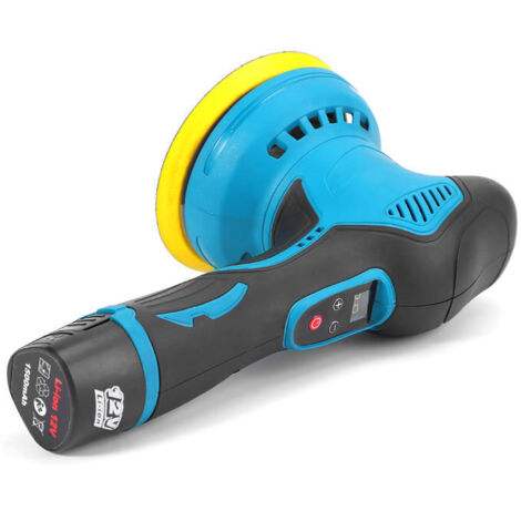 Polisseuse Lustreuse 3 en 1 Sans Fil pour Voiture avec Batterie et Chargeur Lithium Outil de Détailing Compact