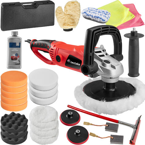 Polisseuse Rotative de 600 à 3000 tours par minutes et Set de 5 Accessoires