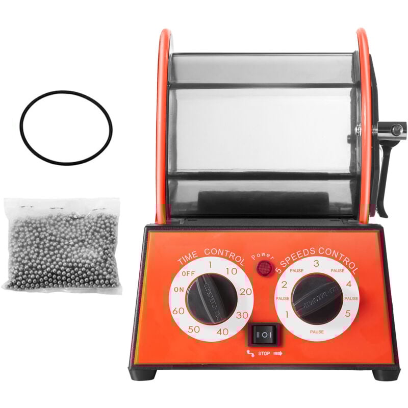 Polisseuse rotative Mophorn 5 kg, polisseuse de surface pour bijoux et pierres précieuses diy