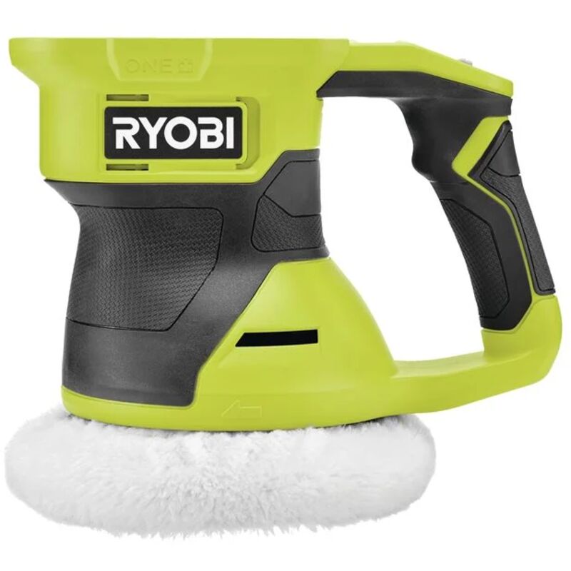 RYOBI Polisseuse sans fil 18Volts ONE+ patin 150 mm Livrée avec 1 bonnet de polissage de 150 mm 1 bonnet en tissu éponge de 150 mm Sans batterie RBP18150 0