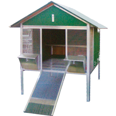 Casetta Pollaio Per Galline In Legno hen House 30, 162x100x110 Cm -  Ferplast in vendita online