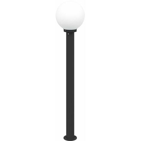Pollerleuchte 120 cm Schwarz IP44 vidaXL