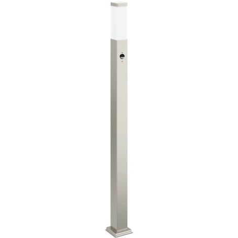 Pollerleuchte mit Sensor 110 cm Edelstahl IP44 vidaXL