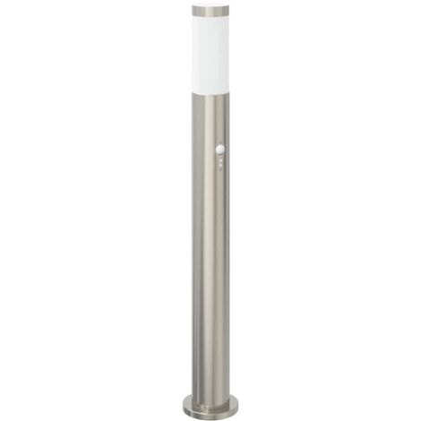 Pollerleuchte mit Sensor 80 cm Edelstahl IP44 vidaXL