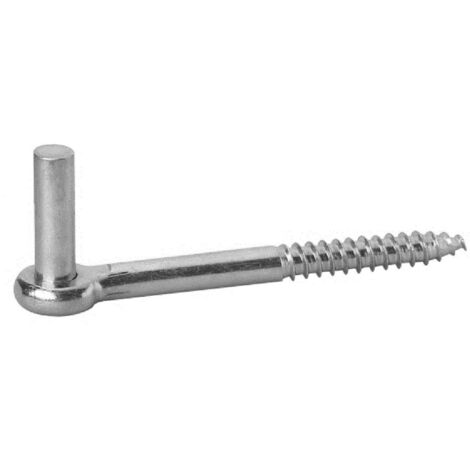 Pollmann Einschraub-Haken D10 x100 mm hell verz.