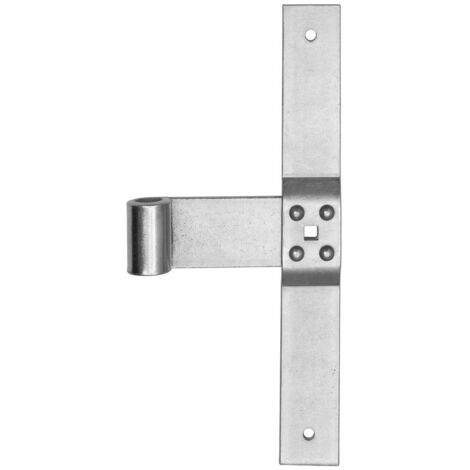 Pollmann Haustür-Mittelband D16 x300 mm hell verz.