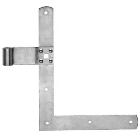 Pollmann Paar Winkelbänder D13 250x200 mm verzinkt