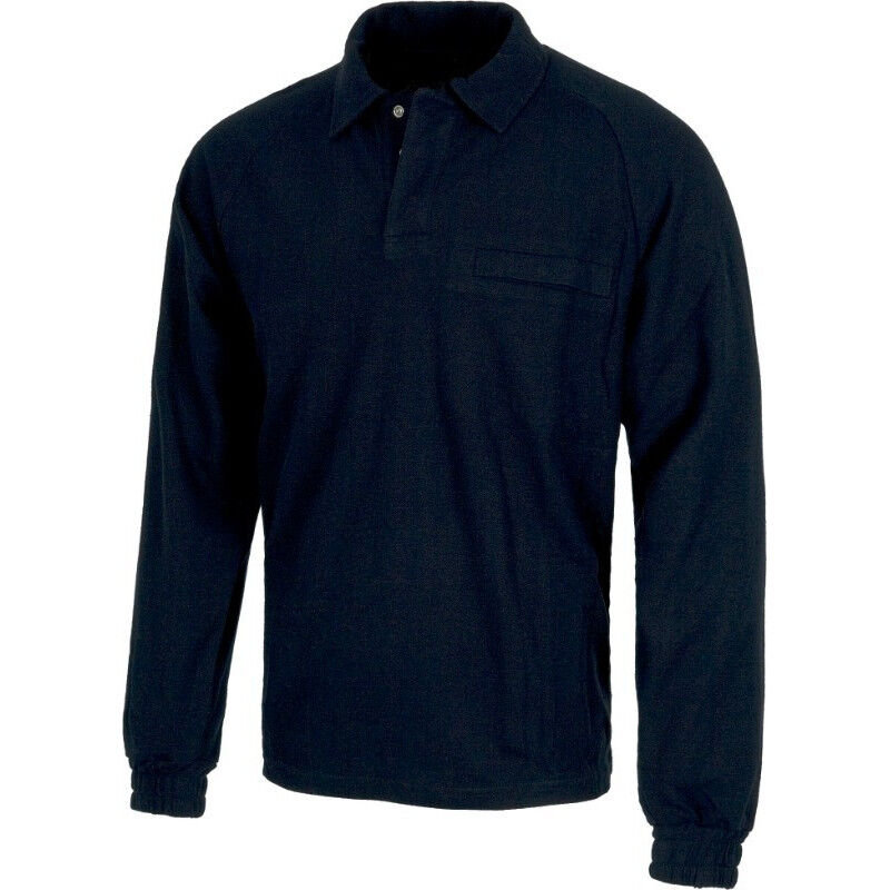 

Polo industrial ignífugo y antiestático S6598 Work Flame | Azul marino - XL - Workteam