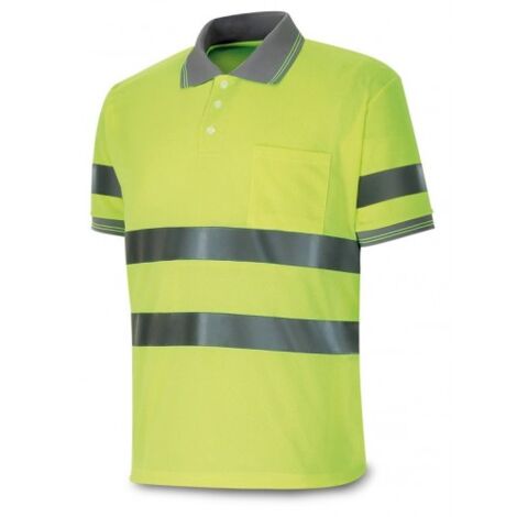 POLO ALTA VISIBILIDAD AMARILLO FLUO T-XXXL (1288-POLFNYXXXL) - MARCA