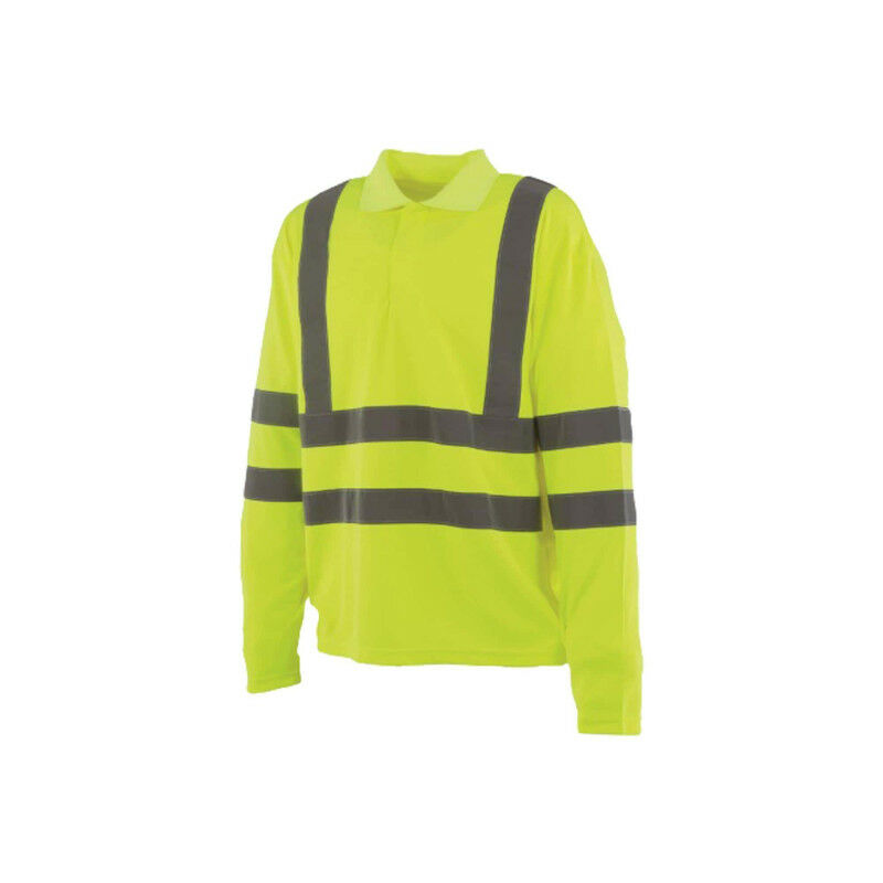 

Cepovett - Polo alta visibilidad - Manga larga - Amarillo fluorescente - M - Jaune