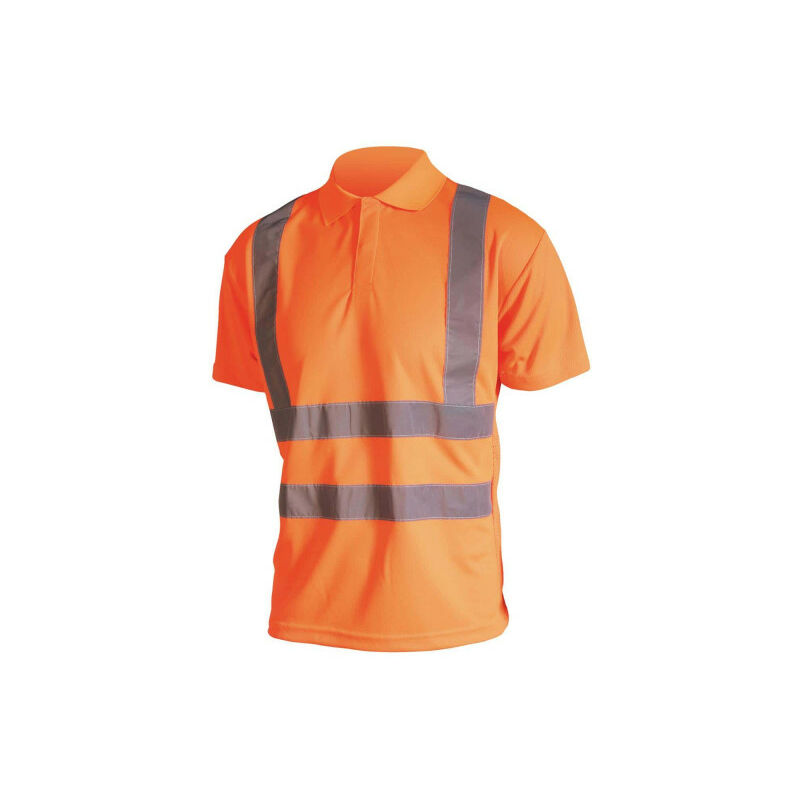 

Cepovett - Polo alta visibilidad - Mangas cortas - Naranja fluorescente - L - Orange