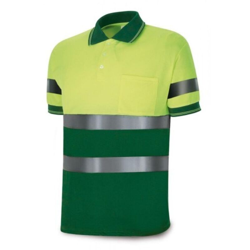 

Polo Alta Visibilidad Mixto Verde Amarillo L