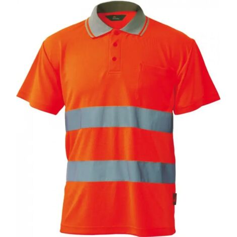 POLO BETA WARNING L ARANCIONE PS01-BO