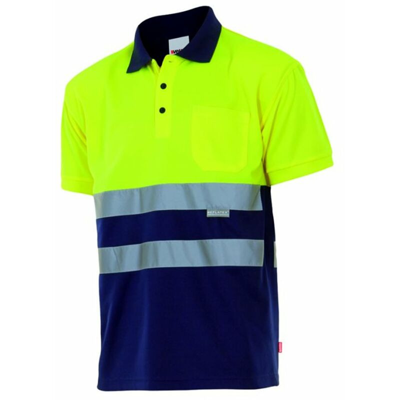 

Velilla - POLO BICOLOR MANGA CORTA ALTA VISIBILIDAD Sup Ama/Inf Marino 4XL
