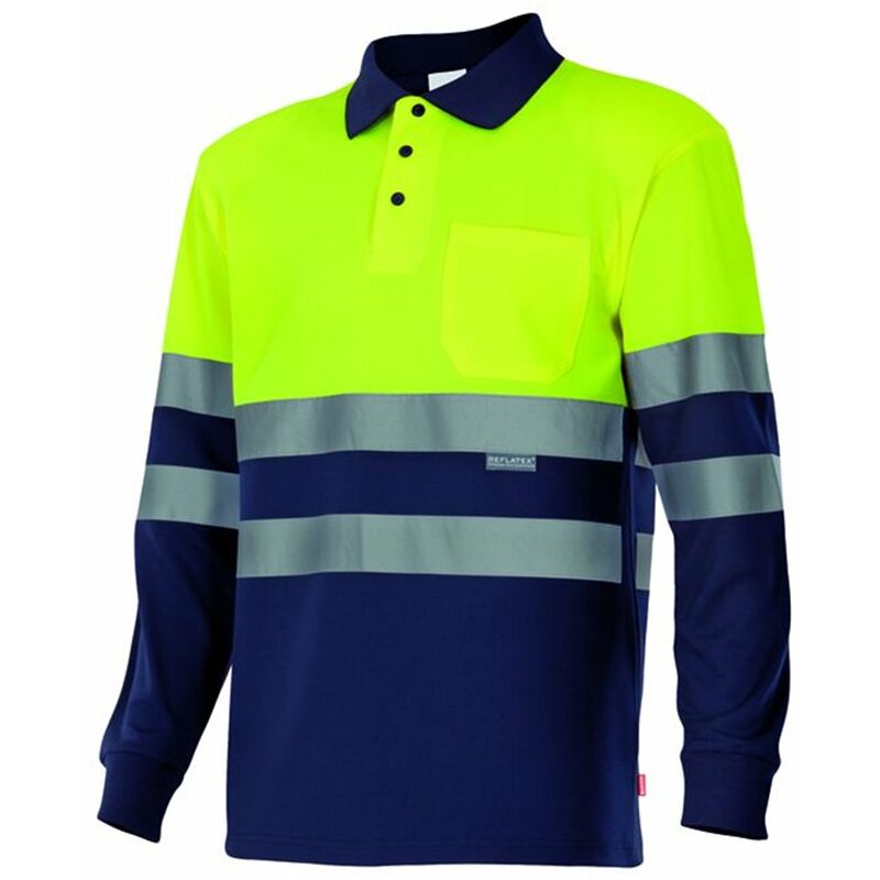 

Velilla - POLO BICOLOR MANGA LARGA ALTA VISIBILIDAD Am.Flúor/Azulina XXL