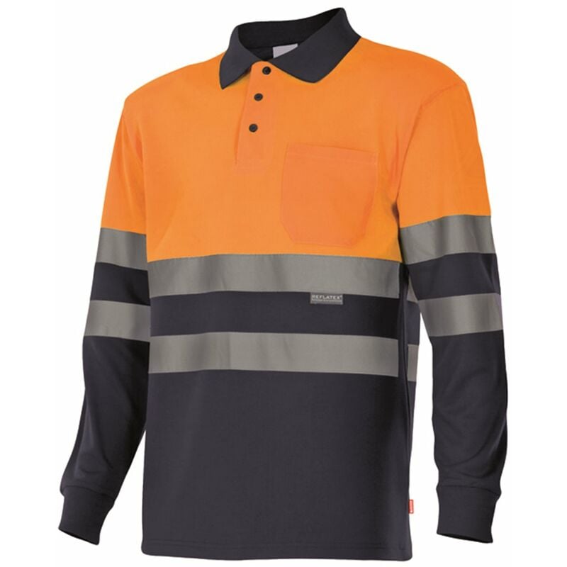 

Velilla - POLO BICOLOR MANGA LARGA ALTA VISIBILIDAD Sup Nar/Inf Mar XXL