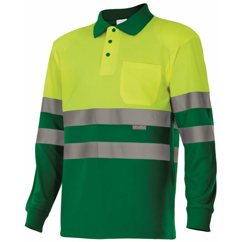 

Velilla - POLO BICOLOR MANGA LARGA ALTA VISIBILIDAD A.Fluor/V.Hierba 3XL