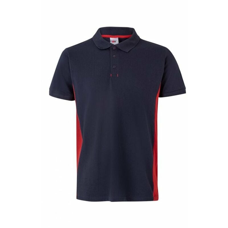 

POLO BICOLOR MANGA CORTA Azul Navy XL